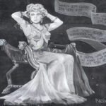 Mae West, 10'x10', Chalktober Fest, Murrieta, GA